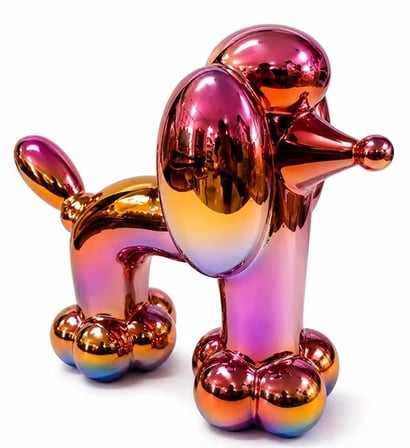 Polyester Balloon Dog Köpek Figürü Alk5460