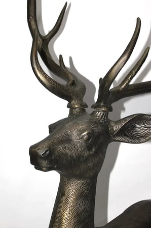 Metal Geyik Biblosu 150 Cm Ksk318