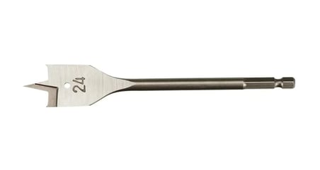 Yaprak Tip Ahşap Matkap Ucu 22x170mm - Hex Saplı