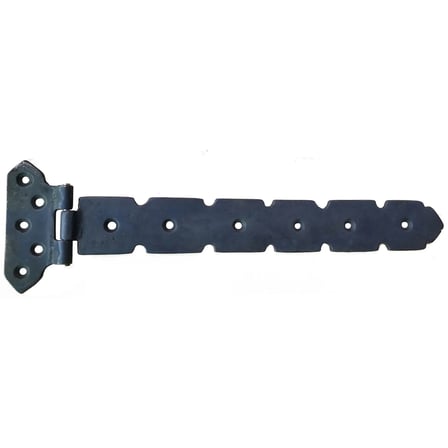 Antika Tarz Dekoratif Pirinç Kuyruklu Lama Menteşe - 103x380 Mm, Oksit