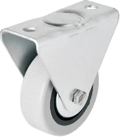 106 - 50 Mm Sabit Kapaklı Gri Pvc Teker