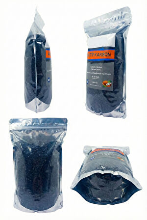Aktif Karbon Coconut Bazlı (1 Kg) 1000 Gr Hindistan Cevizi Kabuğu