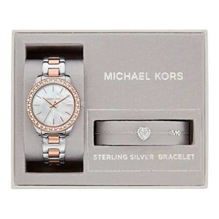 Michael Kors MK1048 Kadın Set Kol Saati ve Bileklik