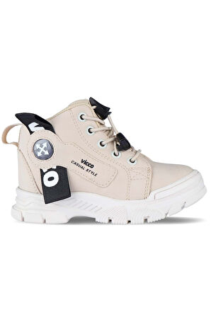 Marcus Kauçuk Taban Ortopedik Çocuk Bot BEJ