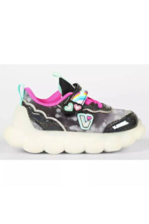 VİCCO 346.25Y.207 SIYAH KIZ ÇOCUK SNEAKER