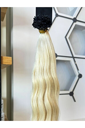 Mikro Kaynak Professional (0.8 GR) Platin Plus Keratinleri Siyah 70 Cm 50 Adet MK655