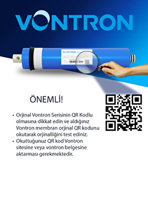 Ihlas Aura Cebilon Su Arıtma Cihazı Uyumlu 6 Aşama Vontron Membranlı Filtre Bakım Seti