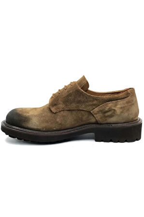 112230217 Scott Sneaker Erkek Deri Casual Klasik Ayakkabı KAHVERENGİ
