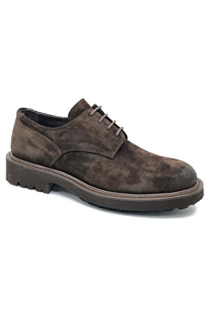 112230217 Scott Sneaker Erkek Deri Casual Klasik Ayakkabı KAHVERENGİ