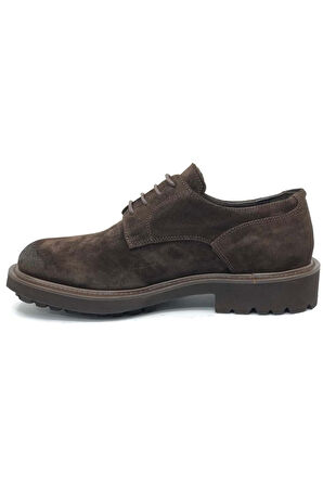 112230217 Scott Sneaker Erkek Deri Casual Klasik Ayakkabı KAHVERENGİ
