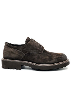 112230217 Scott Sneaker Erkek Deri Casual Klasik Ayakkabı KAHVERENGİ