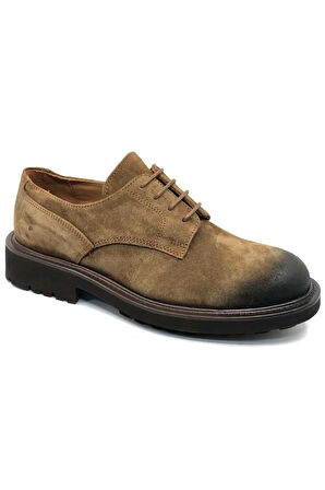 112230217 Scott Sneaker Erkek Deri Casual Klasik Ayakkabı KAHVERENGİ
