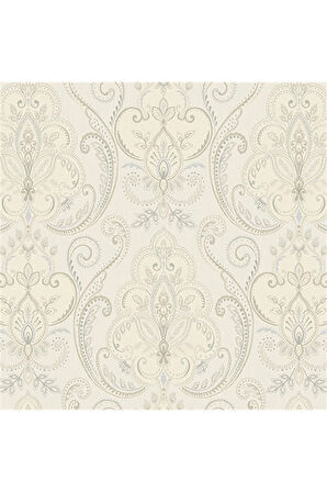 Tropicano Renkli Damask Desen Duvar Kağıdı 9901-2: Krem | Ce, Iso 9001, Iso 10002, Iso 14001