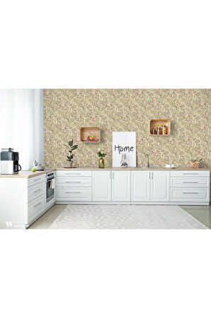 Tropicano Şal Desen Duvar Kağıdı 9903-3: Gri | Ce, Iso 9001, Iso 10002, Iso 14001, Ohsas 18001