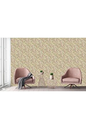 Tropicano Şal Desen Duvar Kağıdı 9903-3: Gri | Ce, Iso 9001, Iso 10002, Iso 14001, Ohsas 18001