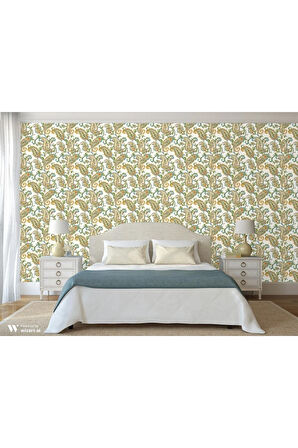 Tropicano Şal Desen Duvar Kağıdı 9903-5: Çok Renkli | Ce, Iso 9001, Iso 10002, Iso 14001