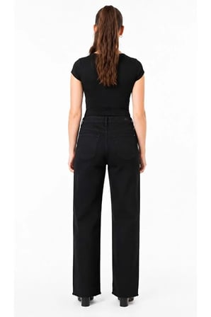 M1010152-A3801 Malibu Black Classic Denim Jean Kadın Kot Pantolon SİYAH