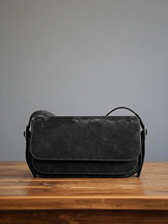 Süet Kadın El Çantası & Omuz Çantası Ayarlanabilir Askılı