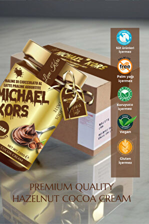 Love Michael Kors Praline Dı Cioccolato Al Latte Praline Assortite Kakaolu Fındık Kreması 330g x 2