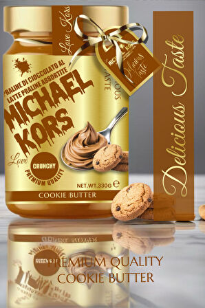 Love Michael Kors Praline Dı Cioccolato Al Latte Prali Bisküvi Ezmesi + Fıstık Ezmesi 330gx2