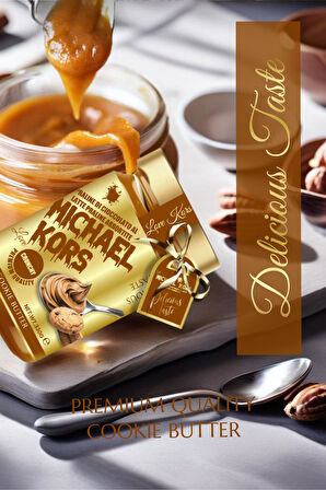 Love Michael Kors Praline Dı Cioccolato Al Karamelli Bisküvi Kreması + Fındık Ezmesi 330gx3