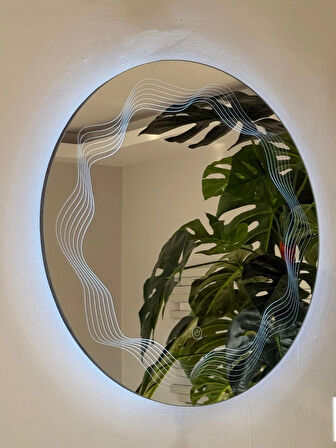 ÇİZGİ DESEN MİNİMALİST MODERN AYNA