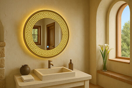 Versace Dokunmatik Ledli Dekoratif Ayna