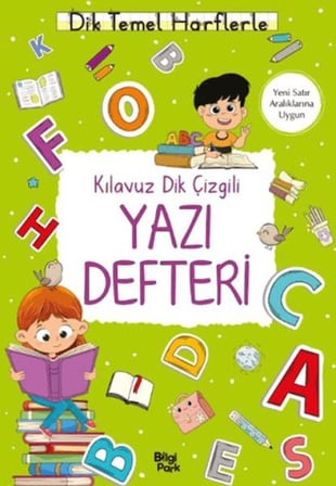 Kıluz Dik Çizgili Yazı Defteri (Büyük Boy)
