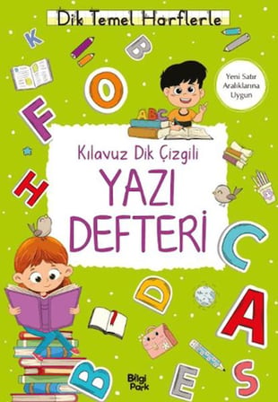 Kıluz Dik Çizgili Yazı Defteri (Büyük Boy)