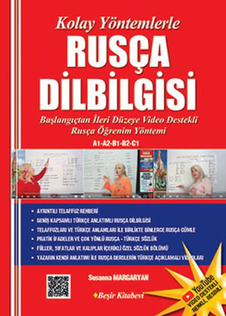 Kolay Yöntemlerle Rusça Dilbiisi Renkli li  Video destekli Karekodlu