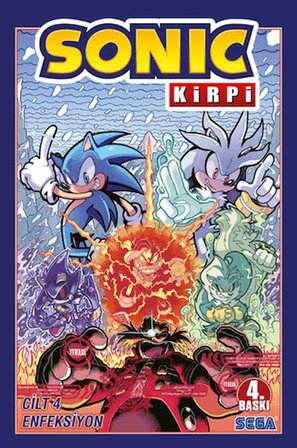 Kirpi Sonic Cilt 4: Enfeksiyon