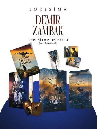 Demir Zambak 1 - Tek lık Kutu Yan Boyamalı