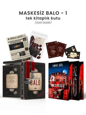 Maskesiz B 1 – Tek lık Yan Boyamalı Kutu (Özel Baskı)