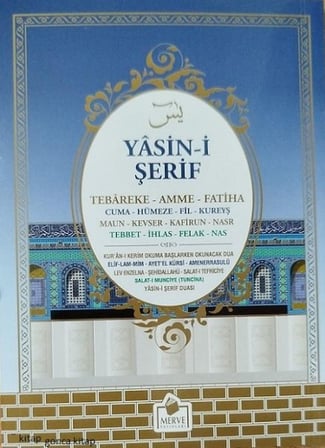 Mi Yasin-i Şerif Arapça Türkçe Okunuşu ile Birlikte Çanta Boy Sesli Merve