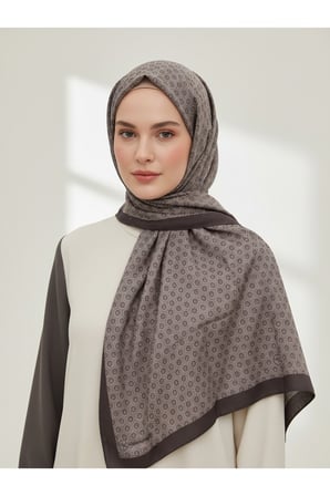 Circle MK Desen Pamuklu Şal