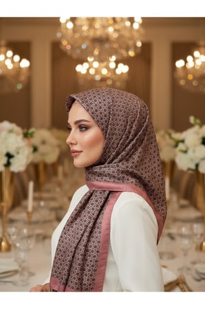 Circle MK Desen Pamuklu Şal