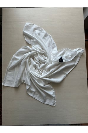 Moda Kaşmir Misto Çizgili Pamuklu Şal