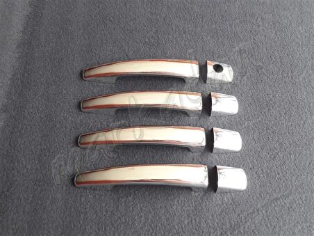 Markadan Citroen C4 Picasso Krom Kapı Kolu 2006-2013 4 Kapı Paslanmaz Çelik