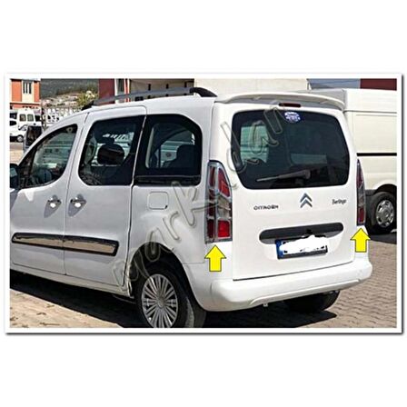 Markadan Citroen Berlingo Krom Stop Çerçevesi 2008-2018 2 Parça Abs Krom