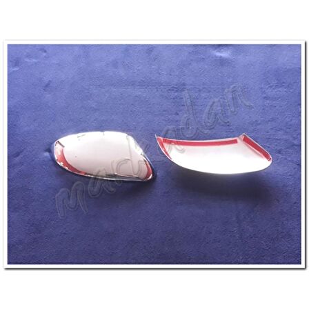 Markadan Ford Focus Krom Ayna Kapağı 2008-2011 2 Parça Paslanmaz Çelik