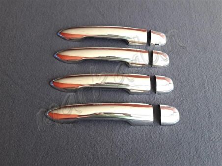 Markadan Renault Laguna 2 Krom Kapı Kolu 2003-2008 4 Kapı Paslanmaz Çelik