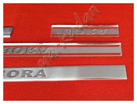 Markadan VW Bora Krom Kapı Eşiği 1998-2004 4 Parça Paslanmaz Çelik