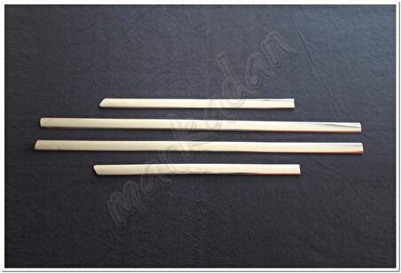Markadan VW Golf 4 Krom Yan Kapı Çıtası 1998-2004 4 Parça Paslanmaz Çelik