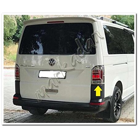 Markadan VW T6 Transporter Krom Stop Çerçevesi 2015 Sonrası 2 Parça Abs Krom