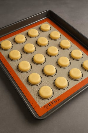 Silikon Fırın Matı 30x40 cm Yapışmaz Hamur Pasta Pişirme Altlığı