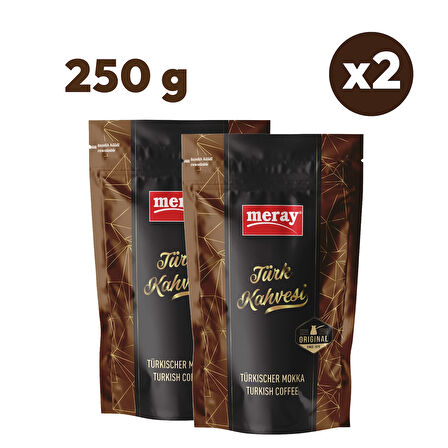 Türk Kahvesi 250 gr Kilitli Poşet x 2