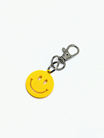 Smile Face Anahtarlık - Çevre Dostu PLA