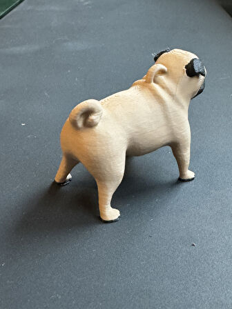 Pug Anahtarlık 1 Adet - Çevre Dostu PLA