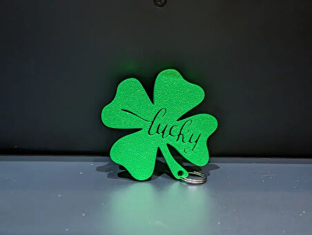 St. Patrick'S Day Lucky Anahtarlık - Çevre Dostu PLA