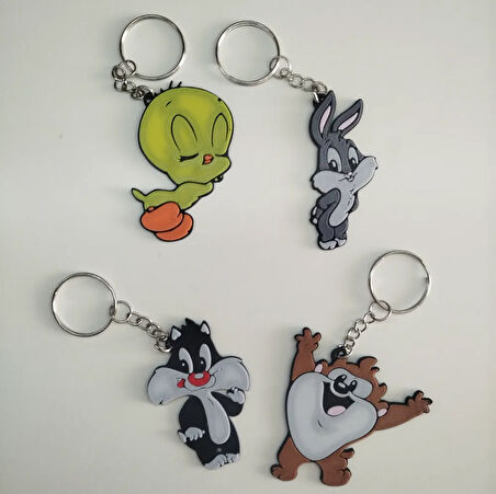 Baby Looney Tunes Anahtarlık Paketi - Çevre Dostu PLA